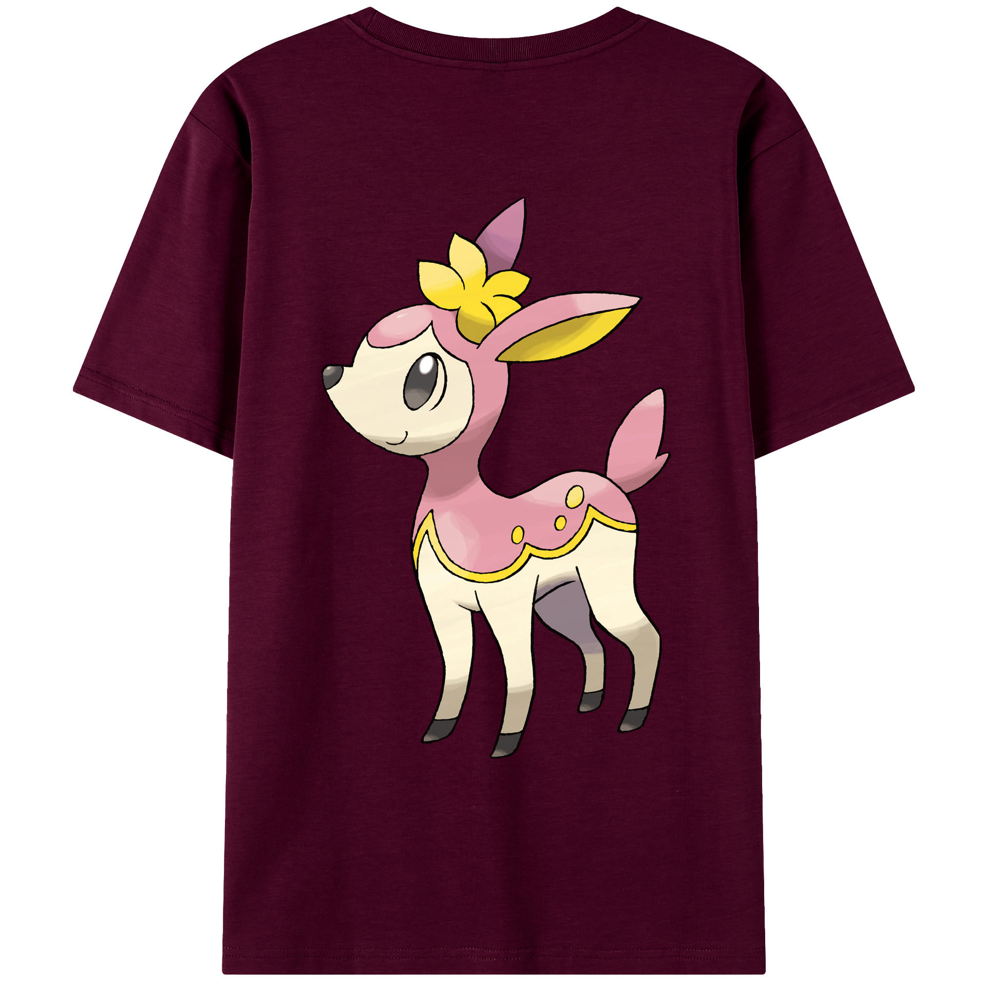 （画像用） ポケットモンスター Pokémon レディース半袖Tシャツ(バックプリント)
